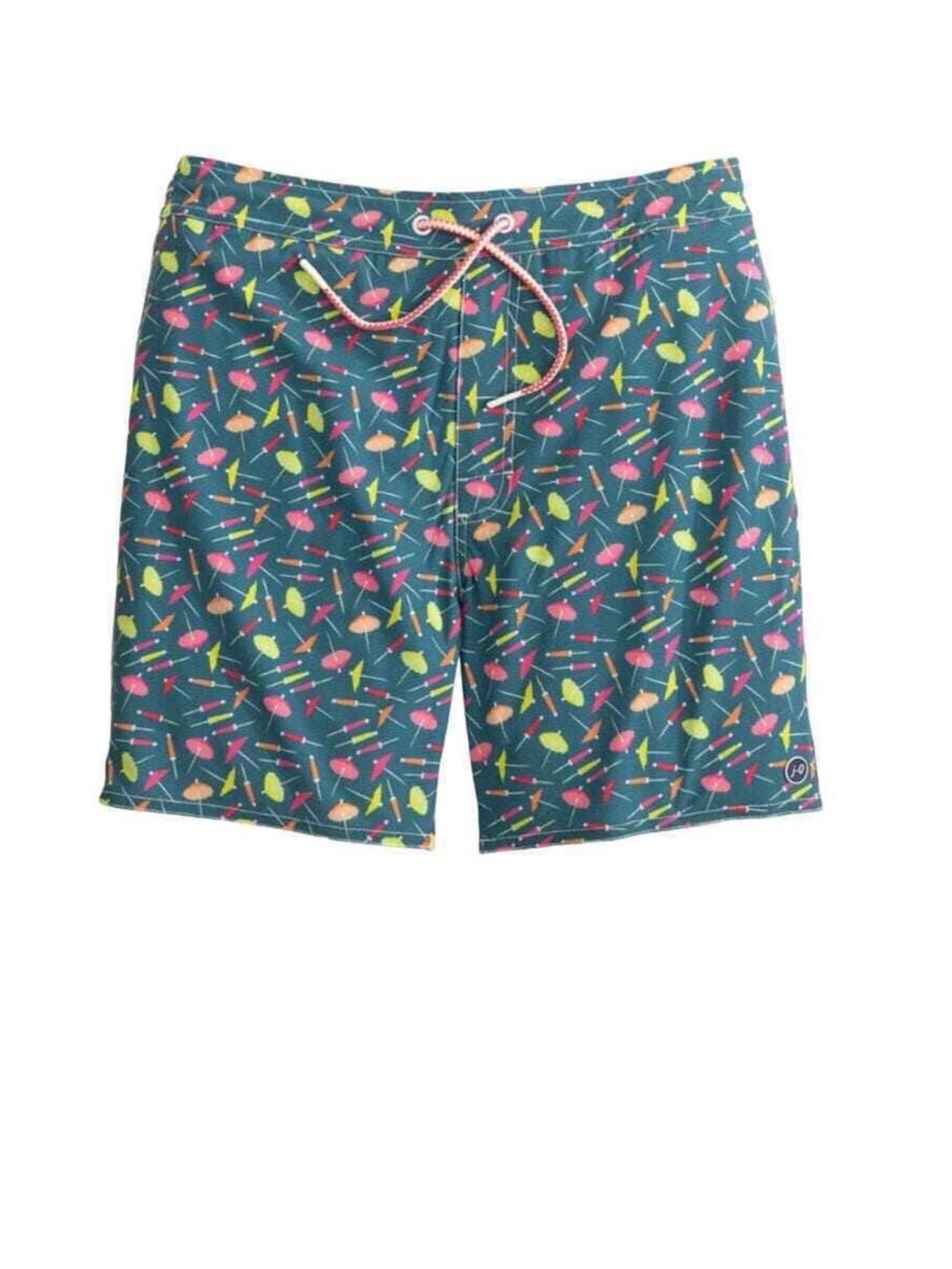 Johnnie-O  7” Surf Short Umbrella Swim Short Size Medium